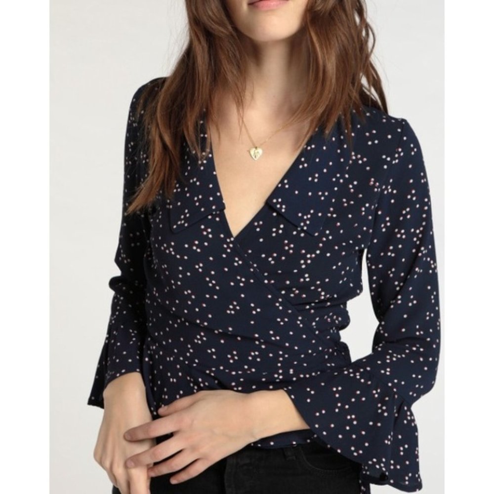 Rouje Yves Wrap Top